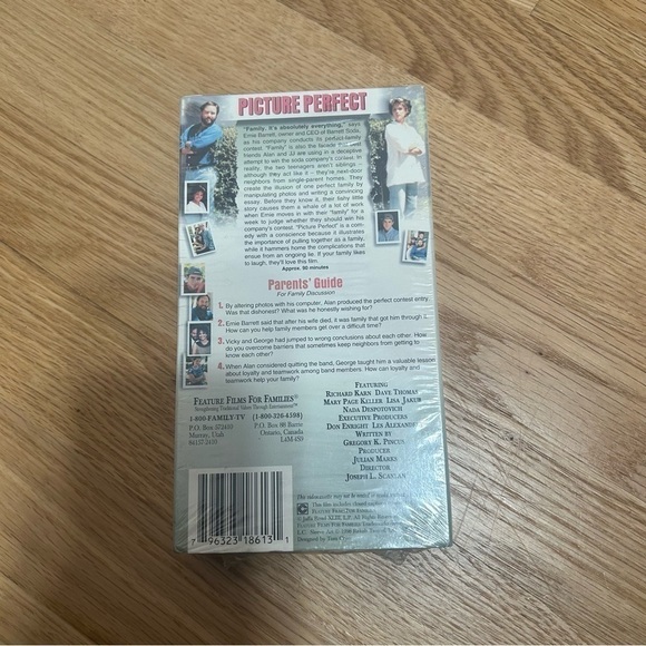 Vintage Picture Perfect VHS Sealed New 1995 Dave Thomas SCTV Home Improvement - Picture 3 of 4
